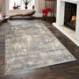 Conceptum Notta 1107 Alfombra de Pasillo 80 x 300 cm Gris, Beige y Crema